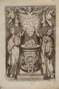 Magri  Maltese Domenico - Notitia de' vocaboli ecclesiastici, con la dichiaratione delle cerimonie, et origine de' riti sacri.