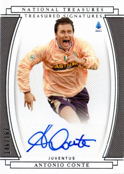 Antonio  Conte : Juventus  Panini Chronicles National Treasures 146/167  - Asta Pop Culture / Memorabilia e Card - Associazione Nazionale - Case d'Asta italiane