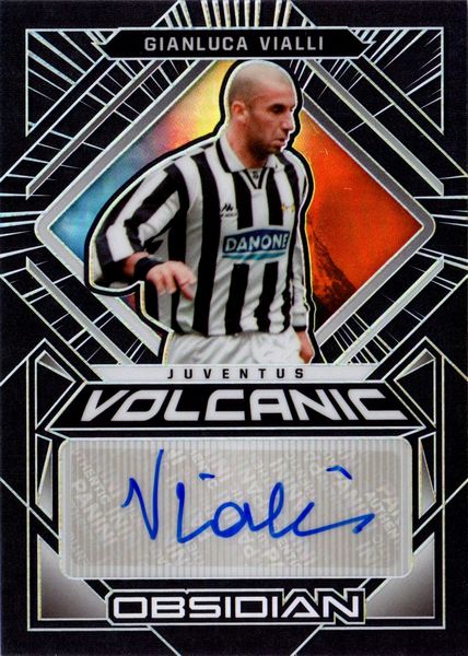 Gianluca  Vialli : Juventus - Panini Obsidian Volcanic 36/128  - Asta Pop Culture / Memorabilia e Card - Associazione Nazionale - Case d'Asta italiane