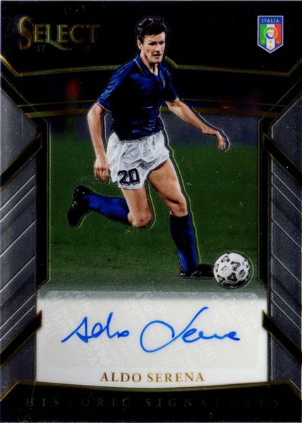 Aldo  Serena : Panini Select Historic 269/299  - Asta Pop Culture / Memorabilia e Card - Associazione Nazionale - Case d'Asta italiane