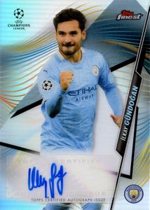 Ilkay  Gundogan - Manchester City - Topps Finest UEFA Champions League
