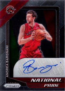 Andrea  Bargnani - Panini Chronicles Prizm National Pride Signatures 60/99