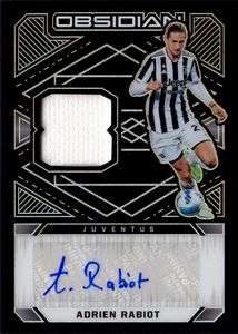 Adrien  Rabiot - Juventus - Panini Obsidian Jersey Auto 134/149