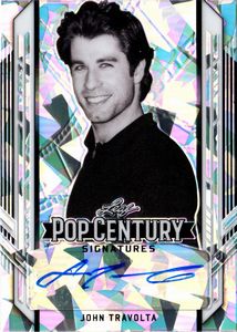 John  Travolta - Leaf Pop century Crystal Refractor 19/20
