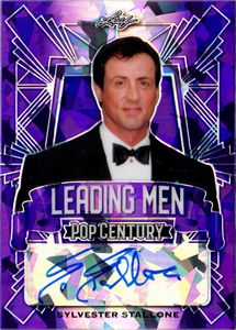 Sylvester  Stallone - Leaf Pop Century Leading Men 2/3