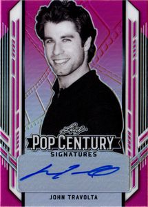 John  Travolta - Leaf Pop century Crystal Refractor 19/20