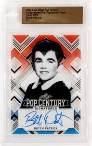 Butch  Patrick - Leaf Metal Clear Growing Up Graphs (The Munsters) 1/1
