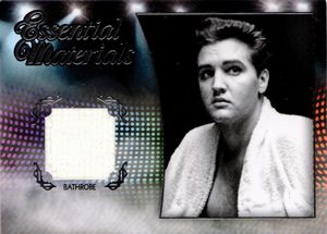 Elvis  Presley - Press Pass Authentic Worn Bathrobe Relic Card
