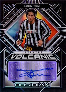 Luca  Toni - Juventus - Panini Obsidian Purple Electric 33/75