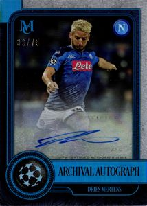 Dries  Mertens - Napoli - Topps Uefa Champions League Archival 33/75