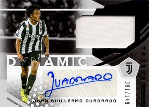 Juan  Cuadrado - Juventus - Panini Treble Dynamic Jersey 91/149