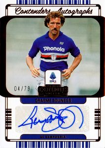 Graeme  Souness - Sampdoria - Panini Chronicles Contenders 4/79