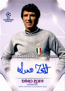 Dino  Zoff - Juventus - Topps UEFA Club Competition