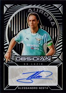 Alessandro  Nesta - Lazio - Panini Obsidian Prizm Refractor 125/149