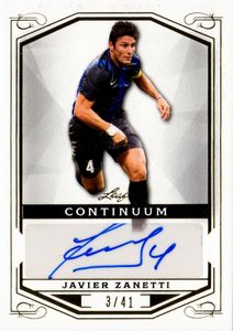 Javier  Zanetti - Inter - Leaf Continuum 3/41