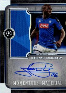 Kalidou  Koulibaly - Napoli - Topps Museum Momentous Material Jersey 177/199