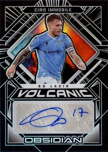 Ciro  Immobile - Lazio – Panini Obsidian Volcanic 40/80