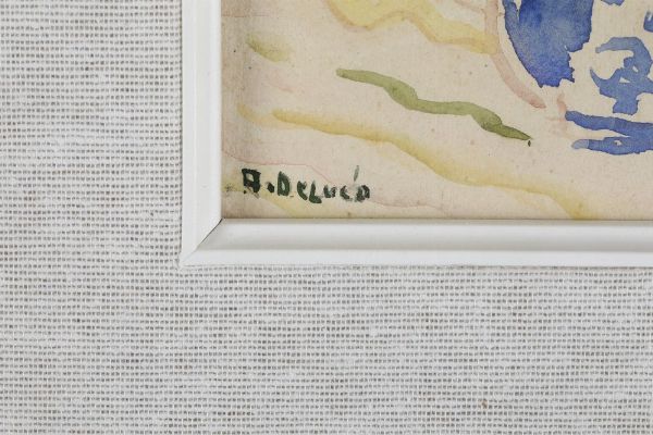 Arturo De Luca : Vaso di fiori  - Asta Antiquariato e dipinti - Associazione Nazionale - Case d'Asta italiane