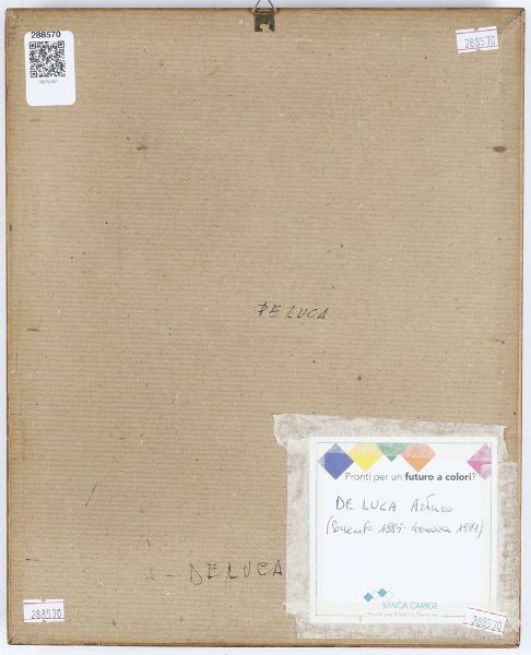 Arturo De Luca : Vaso di fiori  - Asta Antiquariato e dipinti - Associazione Nazionale - Case d'Asta italiane