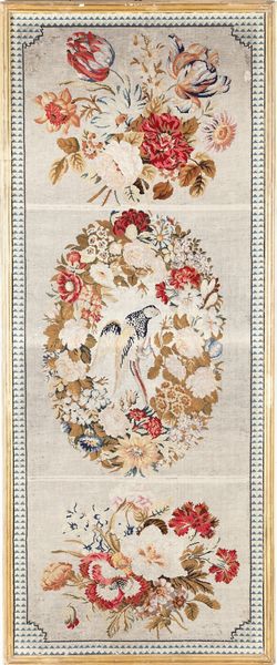 Coppia di pannelli a piccolo punto  - Asta Antiquariato e dipinti - Associazione Nazionale - Case d'Asta italiane