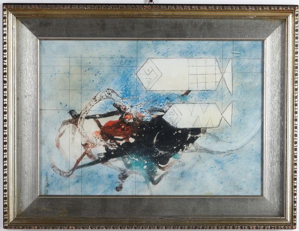 IBRAHIM KODRA : Composizione  - Asta Antiquariato e dipinti - Associazione Nazionale - Case d'Asta italiane