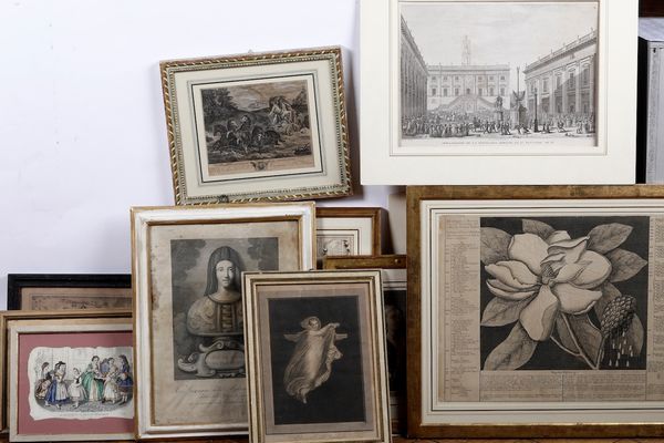 Lotto di stampe  - Asta Antiquariato e dipinti - Associazione Nazionale - Case d'Asta italiane