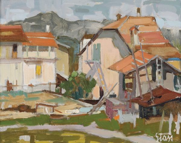 Fortunato Stasi : Dal Prato ai Badani (Sassello)  - Asta Antiquariato e dipinti - Associazione Nazionale - Case d'Asta italiane