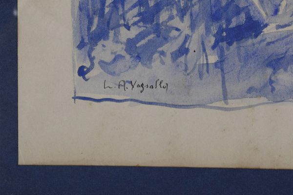 L.A. Vassallo Senza titolo  - Asta Antiquariato e dipinti - Associazione Nazionale - Case d'Asta italiane