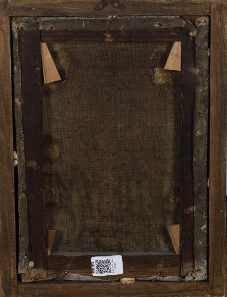 Pittore del XIX-XX secolo Interno di edificio clericale  - Asta Antiquariato e dipinti - Associazione Nazionale - Case d'Asta italiane