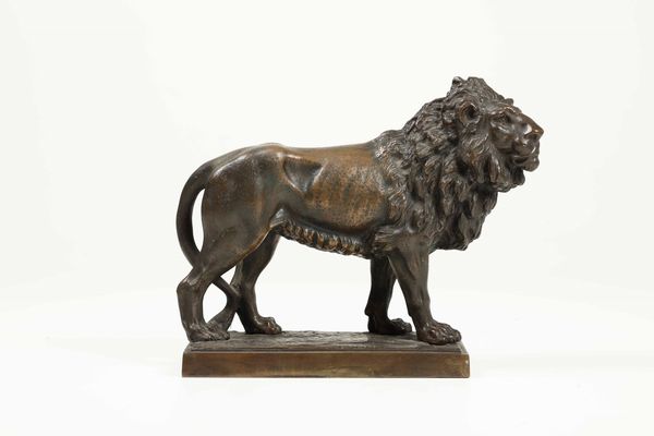 Fonditore del XIX-XX secolo Leone  - Asta Antiquariato e dipinti - Associazione Nazionale - Case d'Asta italiane