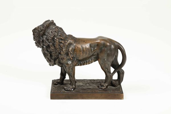 Fonditore del XIX-XX secolo Leone  - Asta Antiquariato e dipinti - Associazione Nazionale - Case d'Asta italiane