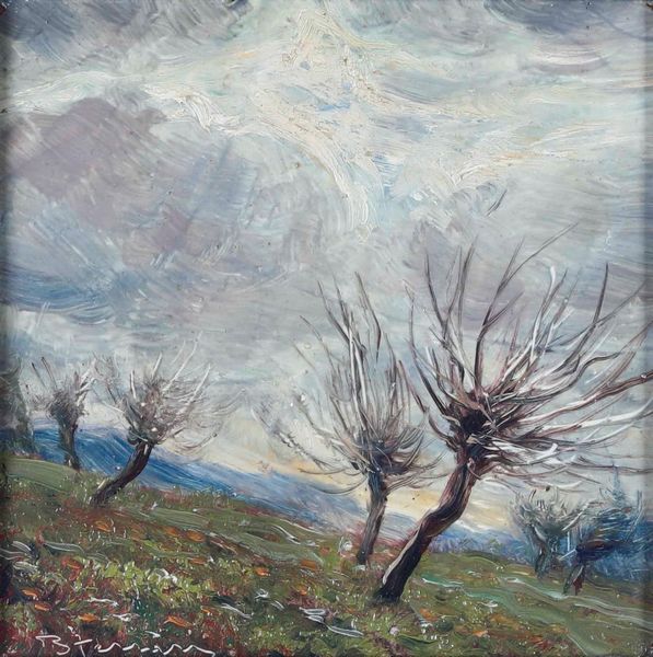 Berto Ferrari : Alberi  - Asta Antiquariato e dipinti - Associazione Nazionale - Case d'Asta italiane