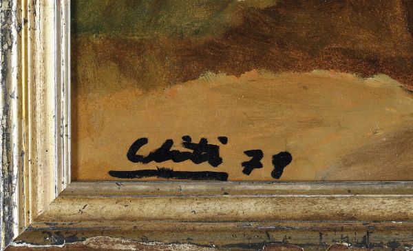 Guido Chiti : Paesaggio naturalistico  - Asta Antiquariato e dipinti - Associazione Nazionale - Case d'Asta italiane