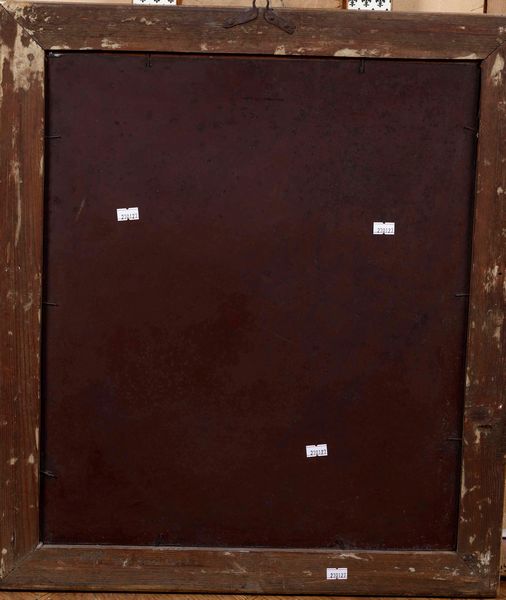 Nei modi della pittura del XVI secolo (XIX secolo) Madonna con Bambino e San Giovannino  - Asta Antiquariato e dipinti - Associazione Nazionale - Case d'Asta italiane