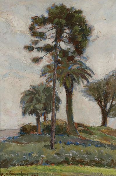 Anton Maria Canepa : Paesaggio  - Asta Antiquariato e dipinti - Associazione Nazionale - Case d'Asta italiane