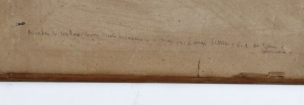 Ercole Salvatore Aprigliano : Sentiero con alberi  - Asta Antiquariato e dipinti - Associazione Nazionale - Case d'Asta italiane