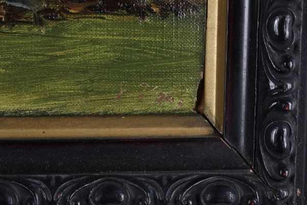 Gerolamo Varese : Landa e monti  - Asta Antiquariato e dipinti - Associazione Nazionale - Case d'Asta italiane