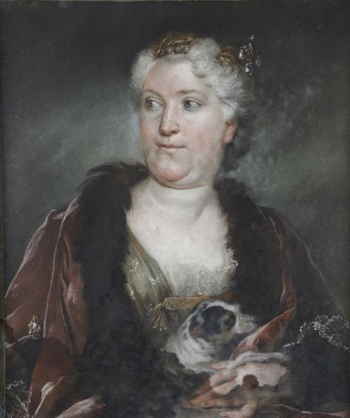 Scuola francese del XIX secolo Figura femminile  - Asta Antiquariato e dipinti - Associazione Nazionale - Case d'Asta italiane