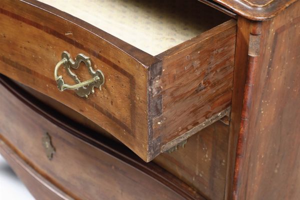 Com a tre cassetti. Genova XVIII-XIX secolo  - Asta Antiquariato e dipinti - Associazione Nazionale - Case d'Asta italiane