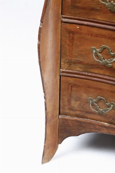 Com a tre cassetti. Genova XVIII-XIX secolo  - Asta Antiquariato e dipinti - Associazione Nazionale - Case d'Asta italiane