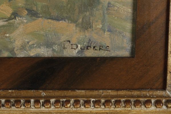 Pietro Dodero : Paesaggio collinare  - Asta Antiquariato e dipinti - Associazione Nazionale - Case d'Asta italiane