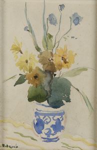Arturo De Luca - Vaso di fiori