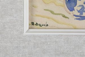 Arturo De Luca : Vaso di fiori  - Asta Antiquariato e dipinti - Associazione Nazionale - Case d'Asta italiane