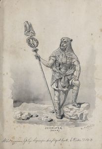 Pintore E. : 4 disegni su carta  - Asta Antiquariato e dipinti - Associazione Nazionale - Case d'Asta italiane