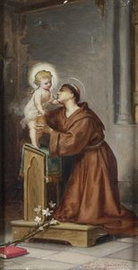 Luigi Gainotti - S.Francesco con Bambino