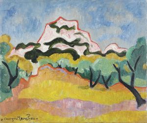 Georges Marchou - La montaigna Saint Victoire