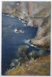 Giuseppe Casciaro, Attribuito a - Marina