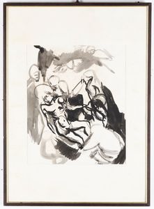 Natura morta con vaso di fiori Eughen  - Asta Antiquariato e dipinti - Associazione Nazionale - Case d'Asta italiane