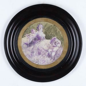 Cipriano Mannucci - Figura femminile