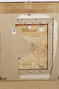 Pietro Dodero : Ingresso di una villa  - Asta Antiquariato e dipinti - Associazione Nazionale - Case d'Asta italiane